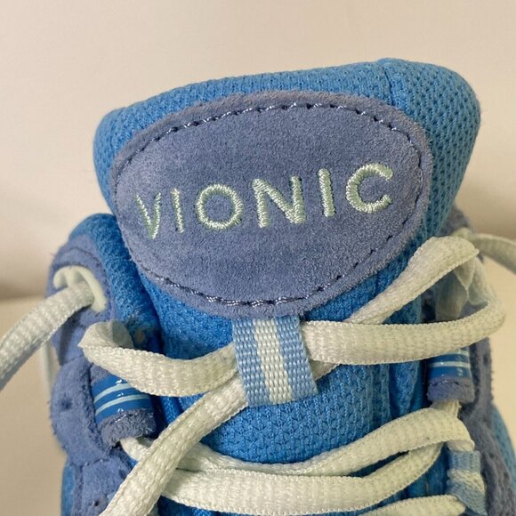 Vionic Shoes Womens Size 6.5 23Walk Classic Walking Shoe Athletic Blue Lace Up - Picture 14 of 14